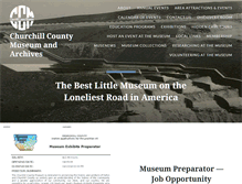Tablet Screenshot of ccmuseum.org